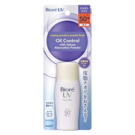 Biore Smooth UV Perfect Face Milk, SPF 50+, PA+++, 1.1 fl oz (30 ml)