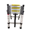 DayPlus® A-Frame Aluminum Telescopic Extension Ladder Extendable Folding Multi-Use Step