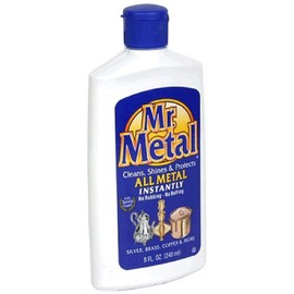 Mr. Metal Liquid Polish, 8 Ounce Bottle (Pack of 6)