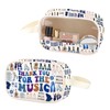Musical Queen Clear Makeup Bag Thank You for The Music