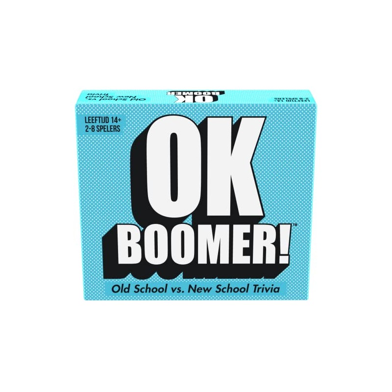 Goliath OK Boomer! (Dutch Version) Card Game from 14 Years