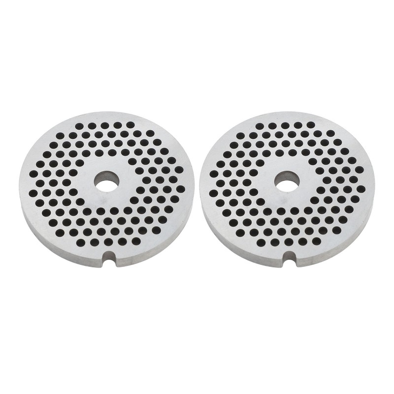 Stainless Steel Meat Grinder Plate Discs Blades Replacement 3mm Round
