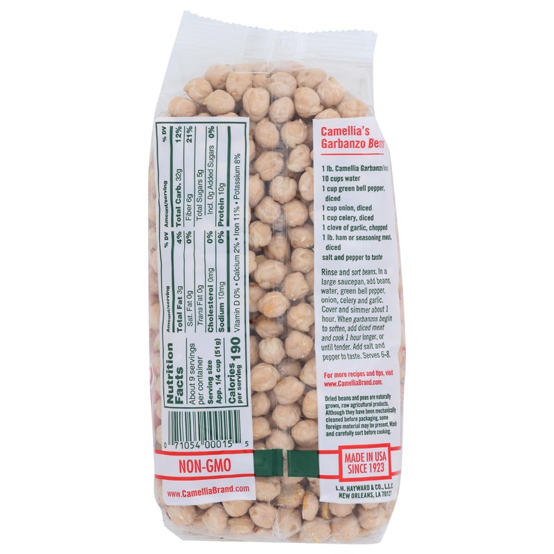 Camellias Garbanzo, 16 OZ
