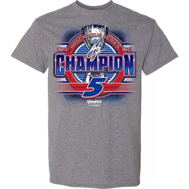 Champion Kyle Larson 2021 NASCAR Series Cup Champion Hendrick Motorsports