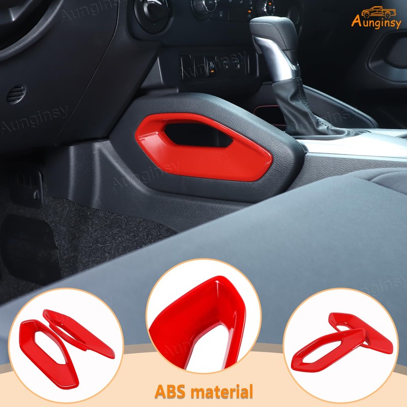 Aunginsy Center Console Gear Shift Grab Handle Side Panel Frame