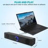 Computer Speakers, USB Powered PC Speakers Wired Stereo Desktop Speakers
