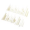 KONTONTY 12 Set Gold Clock Hands for Wall Clocks DIY