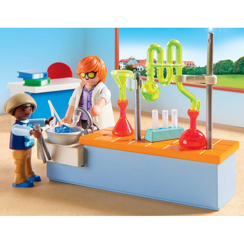 Playmobil Chemistry Class Multicolor