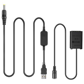 Raeisusp USB Cable AC-LS5 Drop Voltage Cable 5V-4.2V Camera Adapter + DK-X1 DC Coupler NP-BX1 NPBX1 Dummy Battery for Sony DSC-RX1 DSC RX100 RX1R