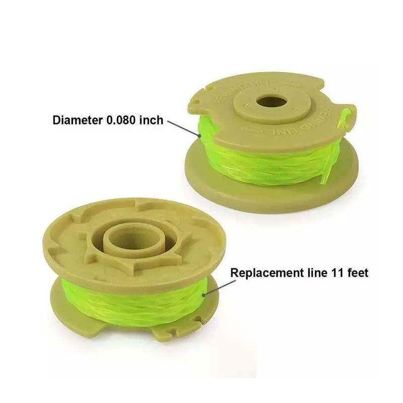 Ryobi Replacement Twisted 0.080 In. String Trimmer Auto Feed Line