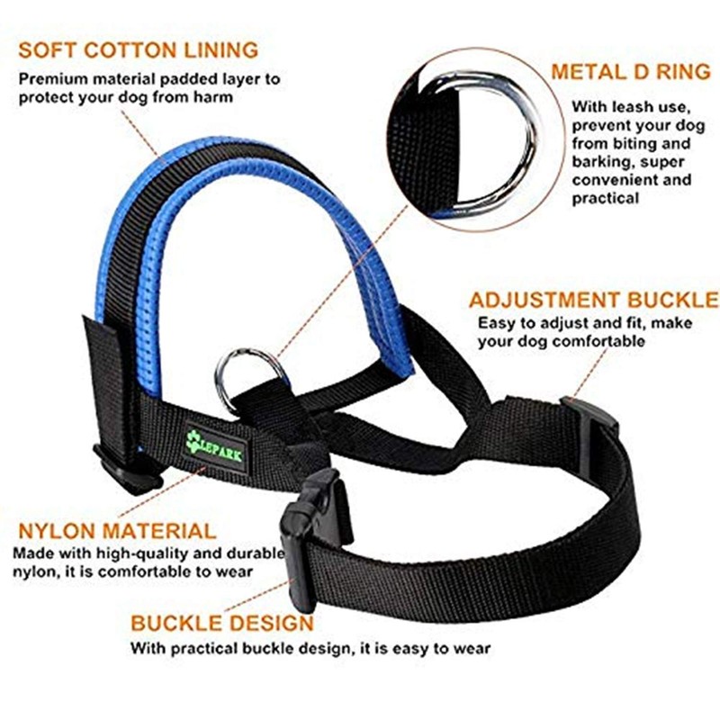 Dog Muzzle for Small, Medium, Large Dogs Prevent from Biting,