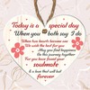 Mr and Mrs Wedding Gift Acrylic Heart Plaque - Bride