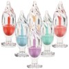 iplusmile 6pcs Ice Cream Shaped Refillable Lip Gloss Tubes Balm