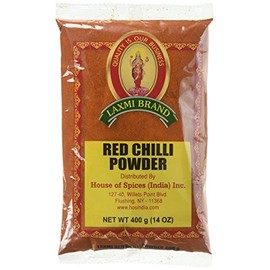 Laxmi Red Chilli Powder - 14oz (400g) | Nutrient-Rich Chilli Powder | Non-GMO certified | Guaranteed Quality and Taste |