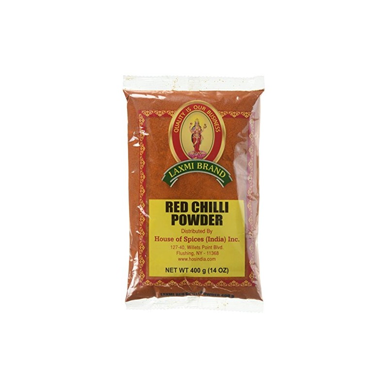 Laxmi Red Chilli Powder - 14oz (400g) | Nutrient-Rich Chilli