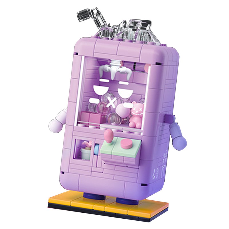 Doll Machine Mini Building Blocks Bricks Set Mini Claw Catch