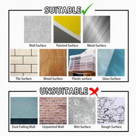 ANATTASOUL Wall Stickers Bible Peel and Stick Wall Decals, 3 Sheets Removable Art Decor for Kitchen, Bedroom, Nursery, Playroom, Bathroom, Office Decoration