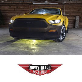 MIDWEST CORVETTE Mustang NoviStretch Front Bra High Tech Stretch Mask Fits: All 6th Gen 2015 and Later Mustangs Except The Shelby 350