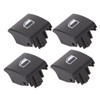 4PCS Window Switch Button Cap Cover 61318381514 Electric Window Lifting