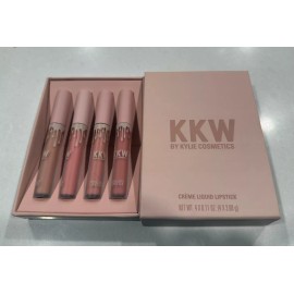 Kylie Cosmetics KKW By Kylie Cosmetics Crème Liquid Lipstick Set Of 4 Kim Kiki Kimmie Kimberly