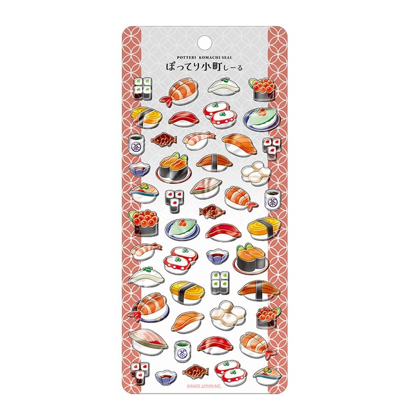 Kamio Japan 226888 Chubby Komachi Seal SUSHI