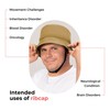 Ribcap Billie Medical Grade Protective Helmet | Cream | Size: