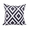 CUIGU Modern Minimalist Striped Plush Pillow Case Geometric Pattern Cushion