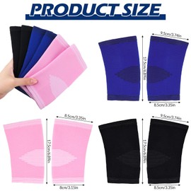 ViEinkaufen 3 Pairs Ankle Support For Kids Ankle Compression Socks Elastic Foot Sleeves Support For Kids Recovery Running Football Biking