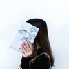 A5 PU Leather Journal with Password Lock for Women,Composition Notebook