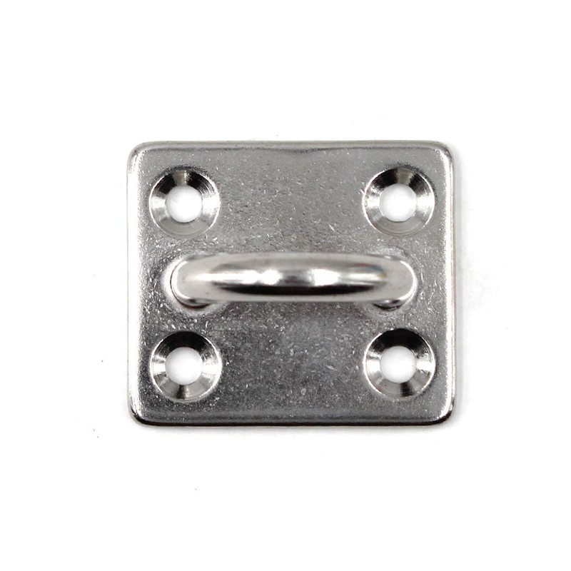 M8 Ceiling Hook Pad Eye Plate 304 Stainless Steel Wall