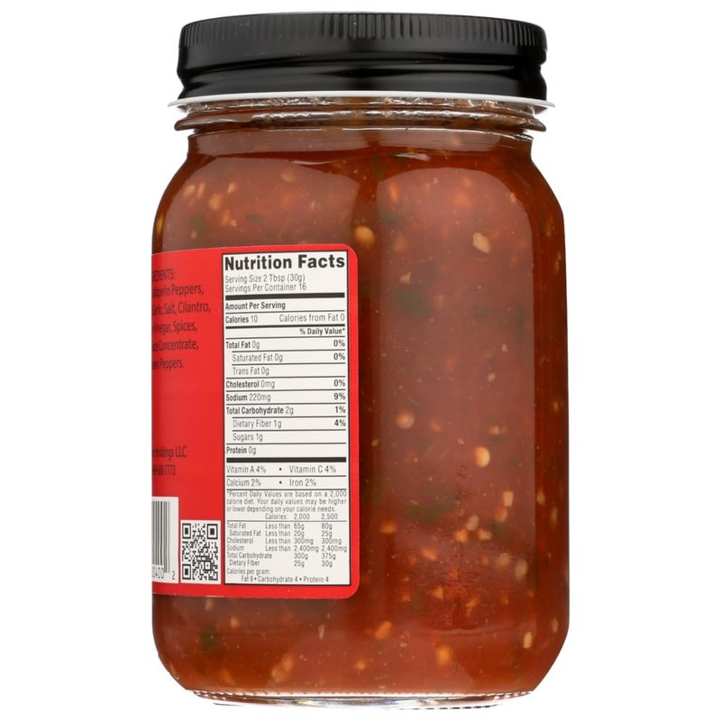 Mateo's Gourmet Salsa 16oz Glass Jar (Pack of 3) Select