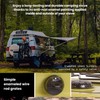 ABBA 12" Single Burner Propane Camping Stove - With Enamel