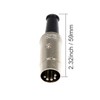 DR. WATCH 2 Pcs of 5 Pin DIN Plug Male