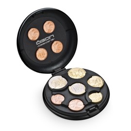 Ögon CD-Black Coin Organizer Metal Purse Black