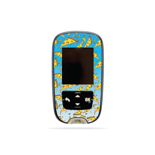 MightySkins Skin Compatible with Accu-Chek Guide - Raining Pizza |