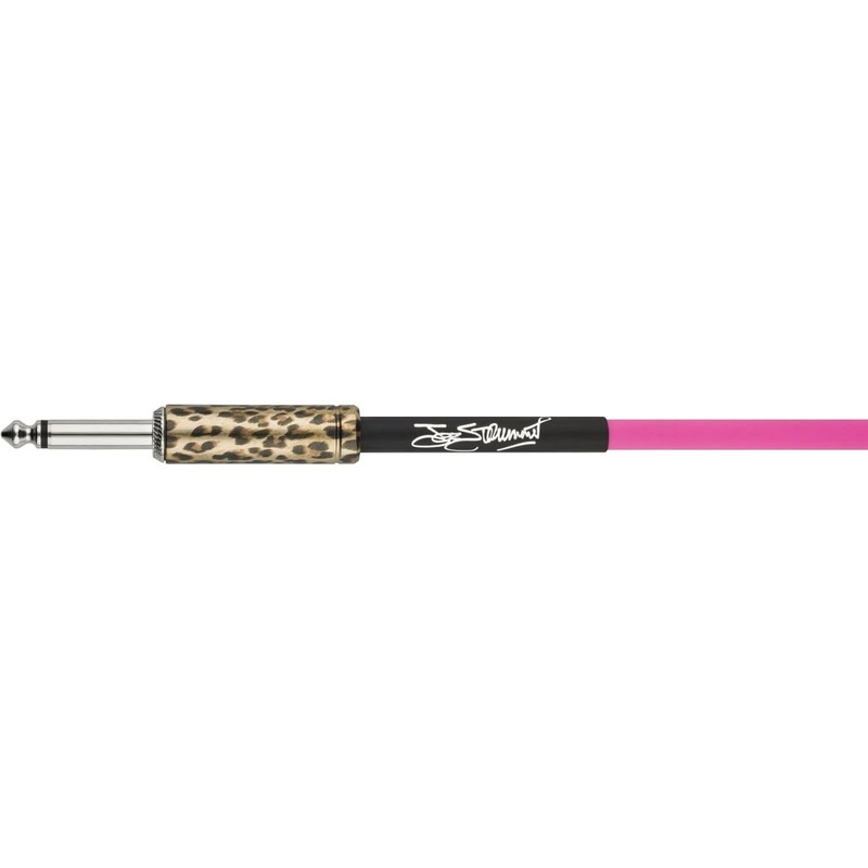 Joe Strummer 13' Instrument Cable, Pink Leopard