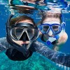 OMORC: Snorkel Set, Dry Snorkeling Panoramic Wide View Mask W/
