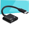 KOMBIUDA to Audio Adapter USB C Headphone and Charging Converter