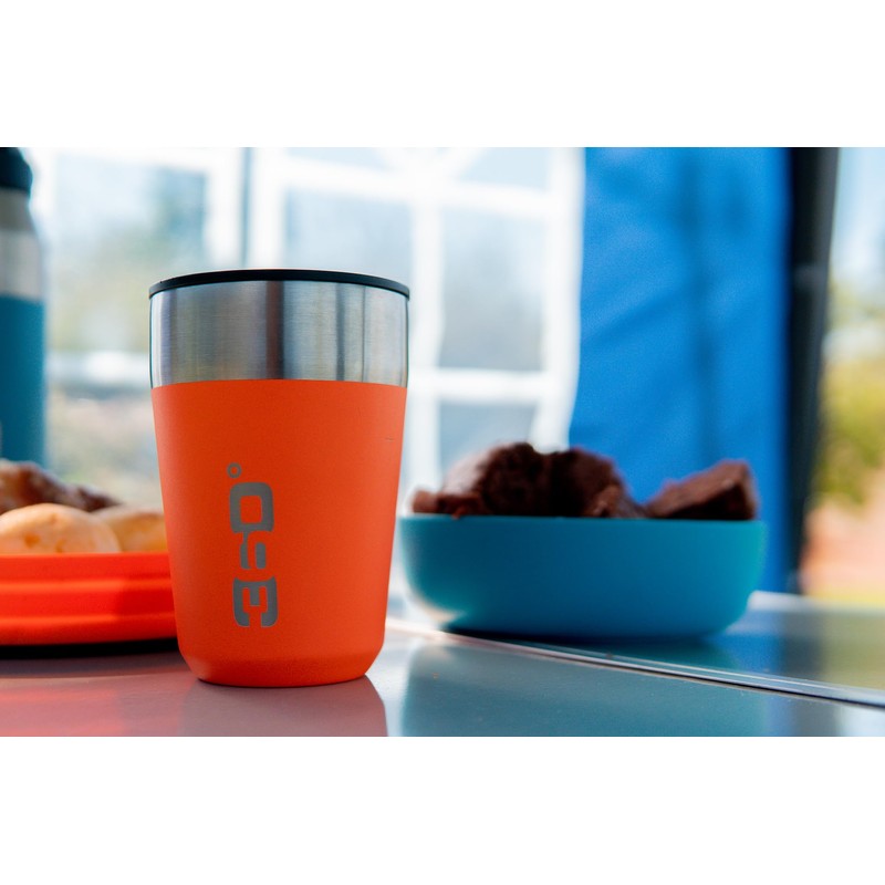 360° Unisex Vaso Aislado Regular Glass, Black, One Size