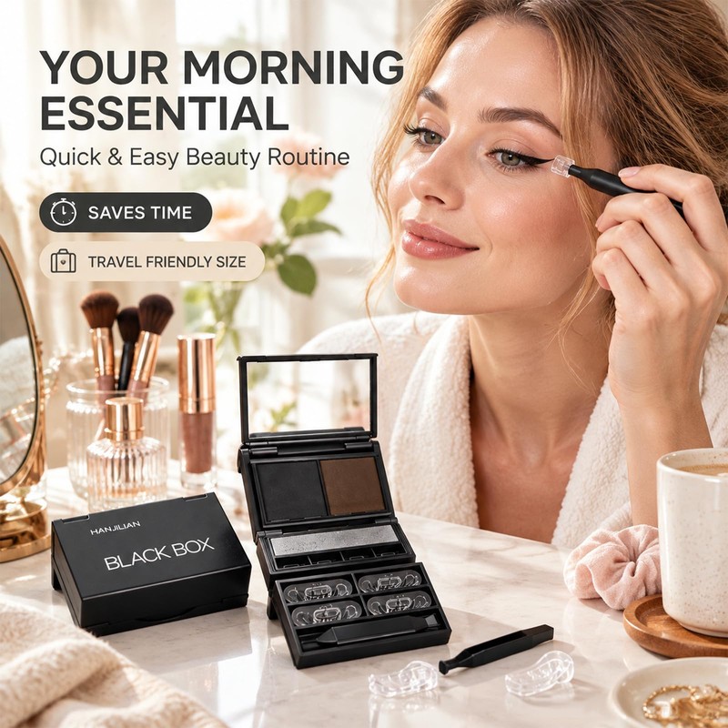 3‑in‑1 Eyeliner & Lower Lash Stamp Kit with Beauty Mark