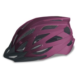 AISSTXOER Ultra-Light Bike Helmet for Men & Women (Adults 14+)|CPSC-Certified Road & Mountain Cycling|Detachable Visor, 24 Airflow Vents, Adjustable Fit 56-62cm|Quick-Dry Liner (Pink-Black Gradient)
