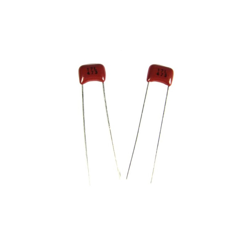 Guitar Tone Capacitors: 0.047uF (microfarad)