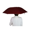 Birsppy Wine Bottle Shaped Foldable Umbrella, Burgundy