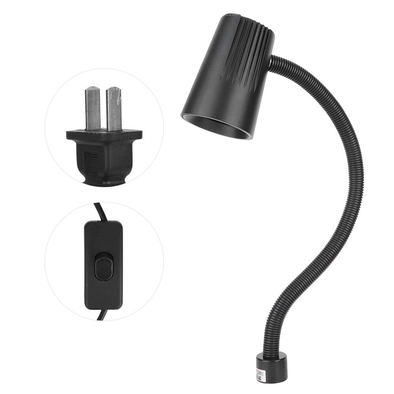 LED Work Lamp with Magnetic Base Adjustable Gooseneck for Sewing