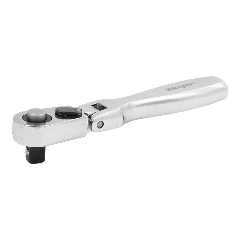 Sealey Siegen 1/4" Sq Drive Micro Flexi-Head Ratchet Wrench -