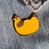 Brahma Chicken Hen Enamel Pin Farmer Gift