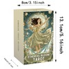 Ethereal Bloom Tarot Cards Deck, 78 Pieces, 13x8 Cm, Traditional