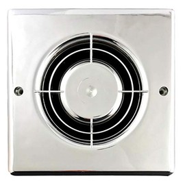 Manrose FC100C Chrome Plastic Fan Cover Range XF100T, XF100S, XF100P