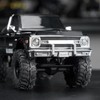 Aluminum Front Rear Bumper for 1/30 Axial SCX30 K10 (Chrome)