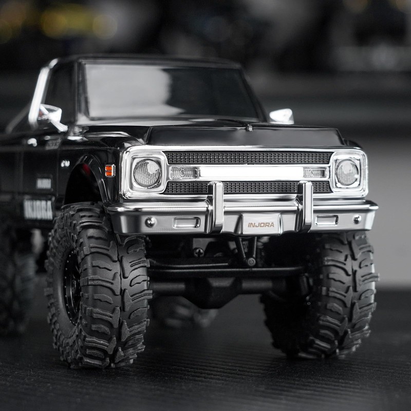 Aluminum Front Rear Bumper for 1/30 Axial SCX30 K10 (Chrome)